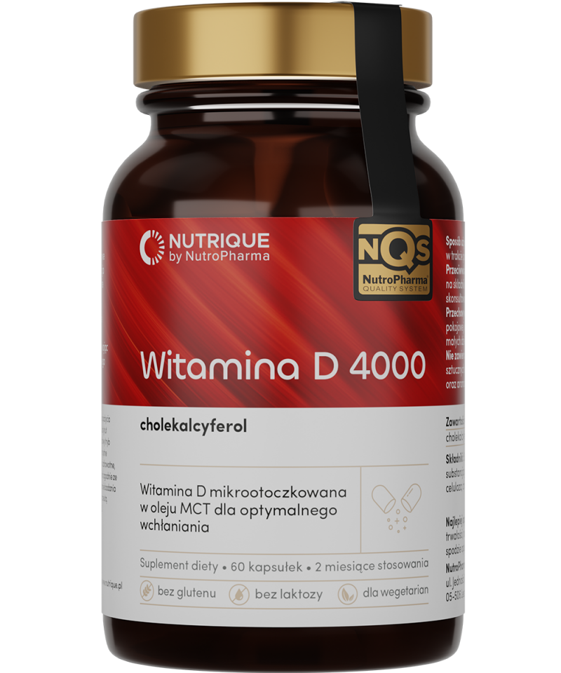 Nutrique Witamina D 4000 - witaminy na odporność