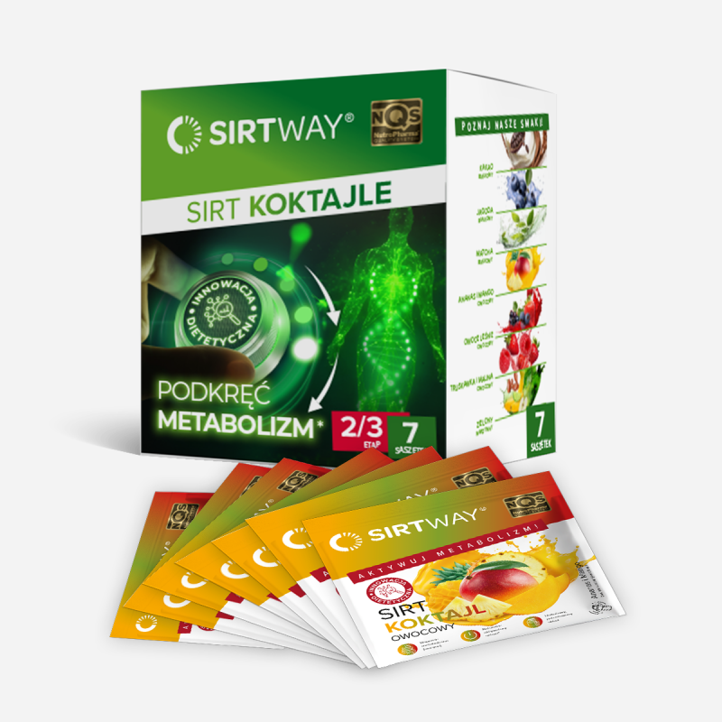 Pakiet Koktajli Sirt o smaku Ananas Mango