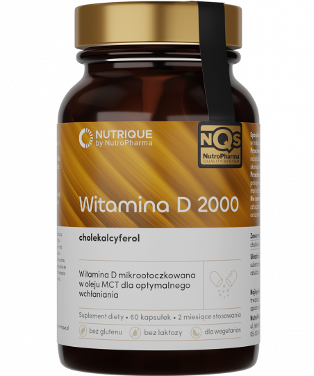 Nutrique Witamina D 2000 - witaminy poprawiające odporność