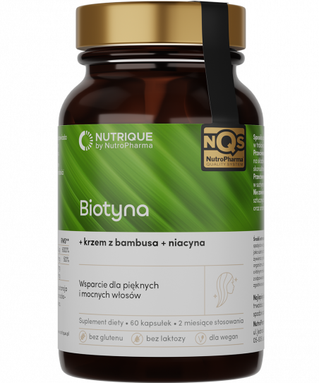 Nutrique Biotyna suplementy na włosy