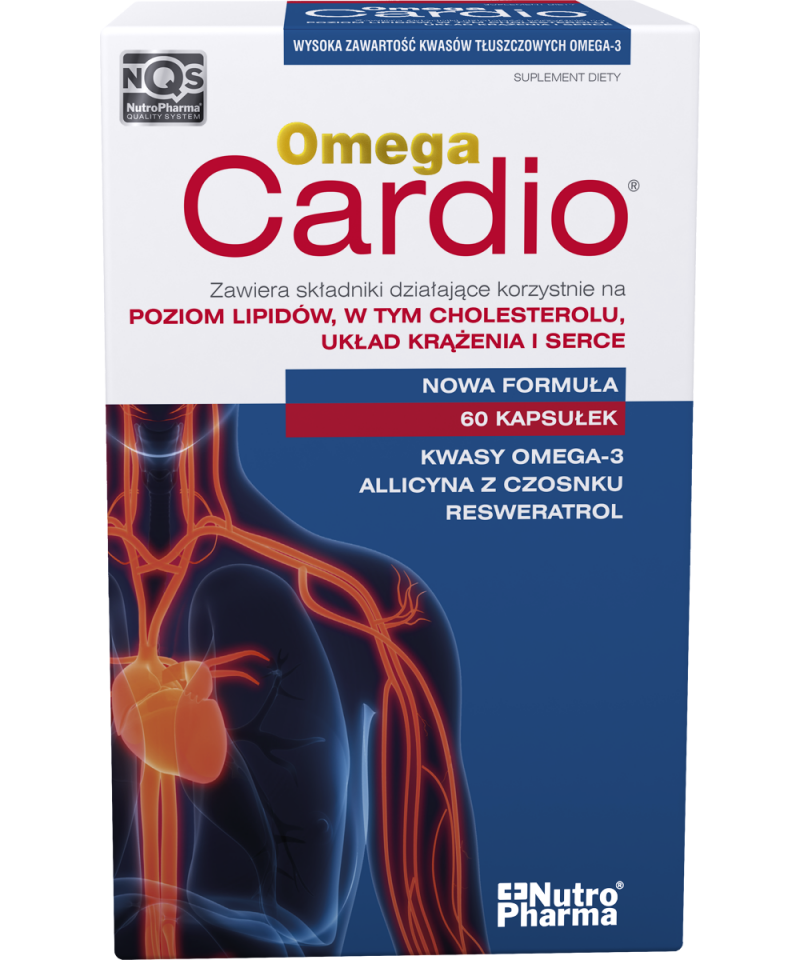 Omega Cardio suplementy diety na układ krążenia