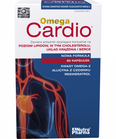Omega Cardio suplementy diety na układ krążenia