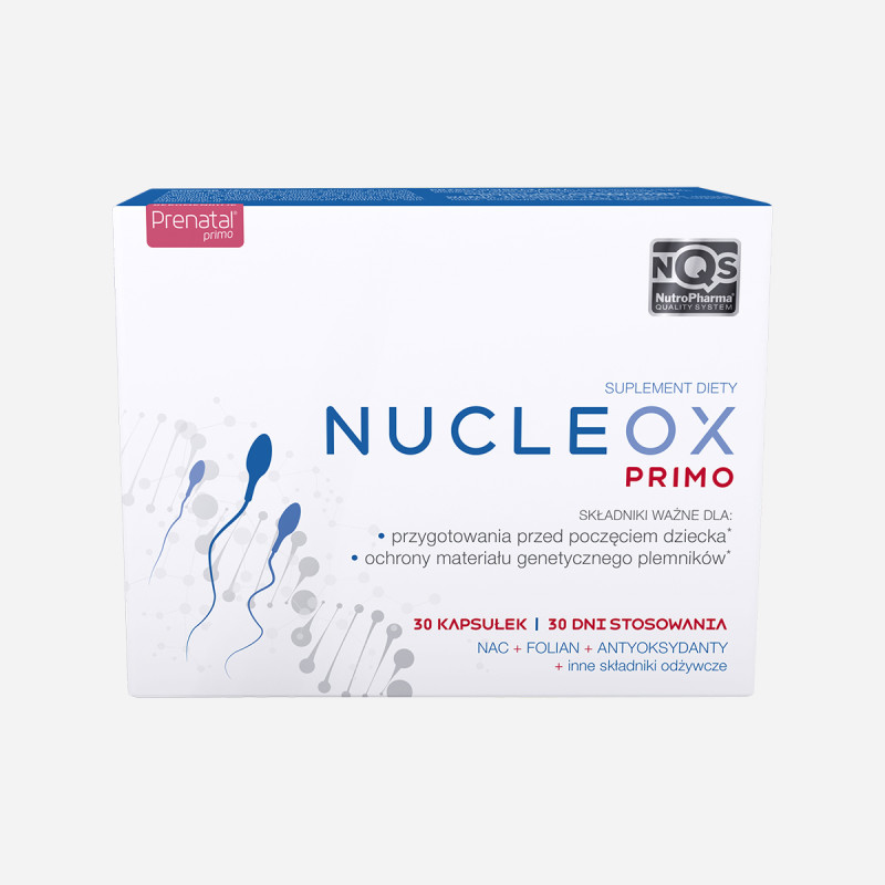 Nucleox Primo jakość nasienia