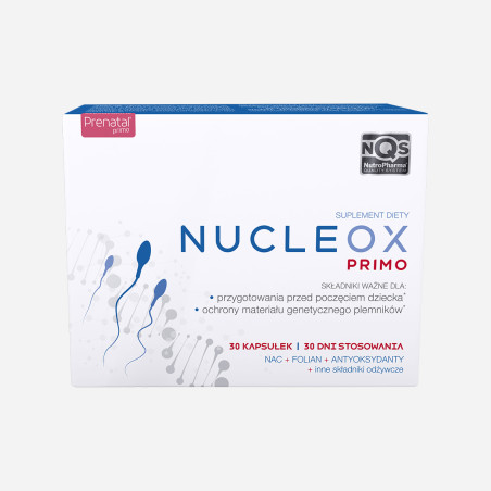 Nucleox Primo jakość nasienia