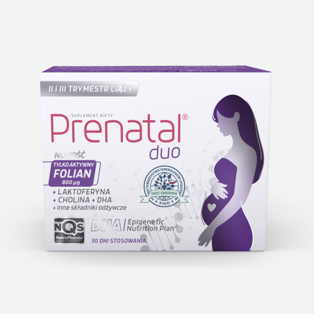Prenatal Duo suplement Diety II i III Trymestr ciąży