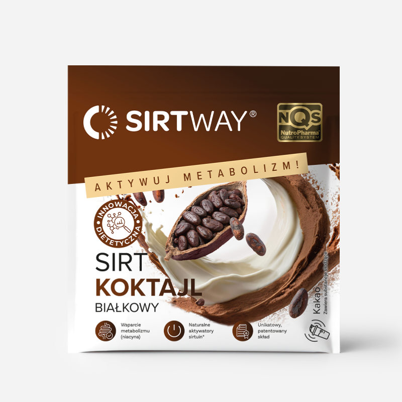 Koktajl Sirt Białkowy Kakao