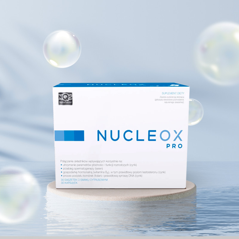Nucleox Pro suplement diety płodność męska