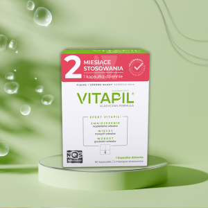 Vitapil 60 kapsułe na wypadanie włosów Suplementy diety