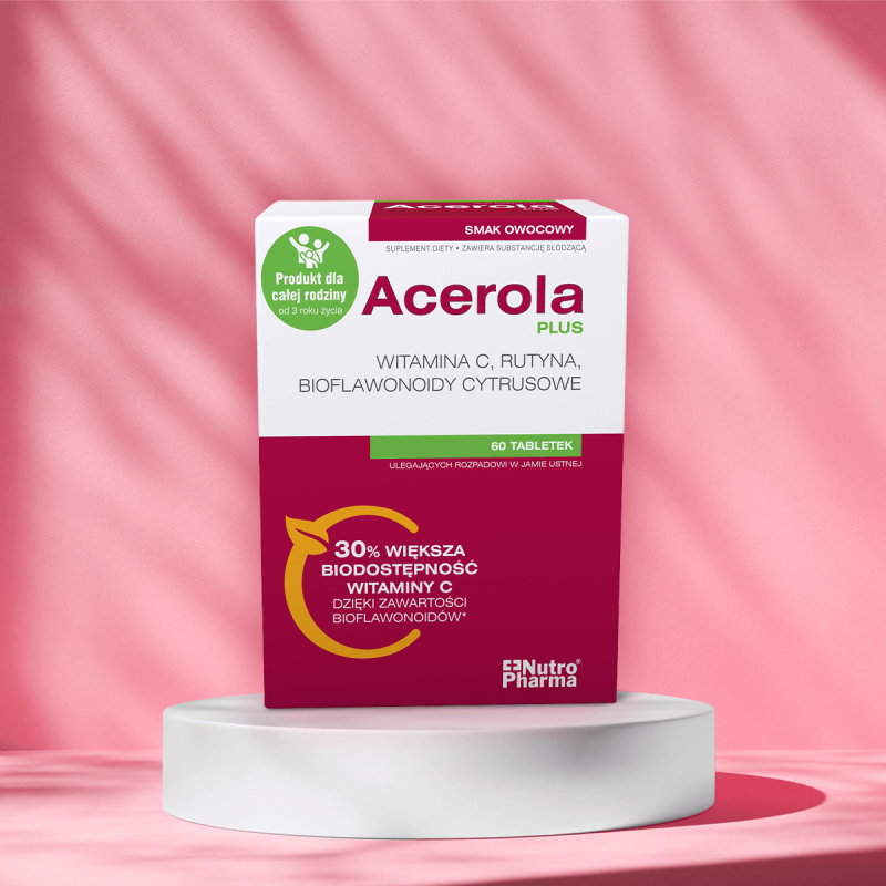 Acerola suplement na odpornosć